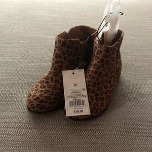 Girls toddler Leopard boot